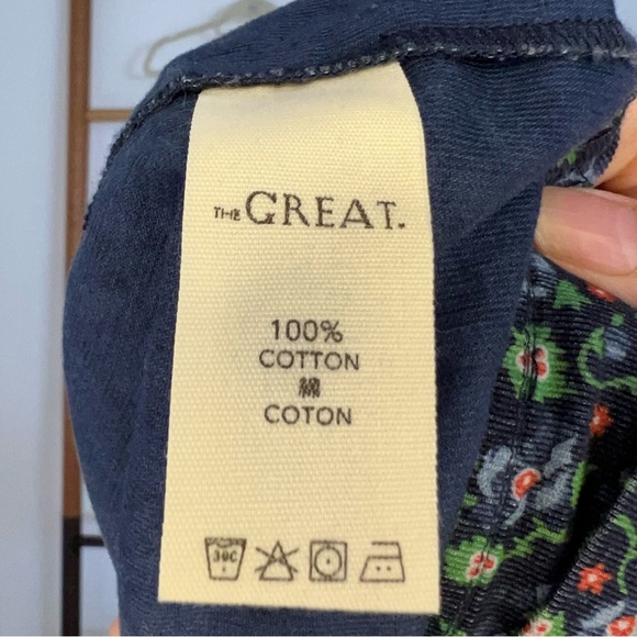 THE GREAT - Floral Long Sleeve Dress - Picture 4 of 5